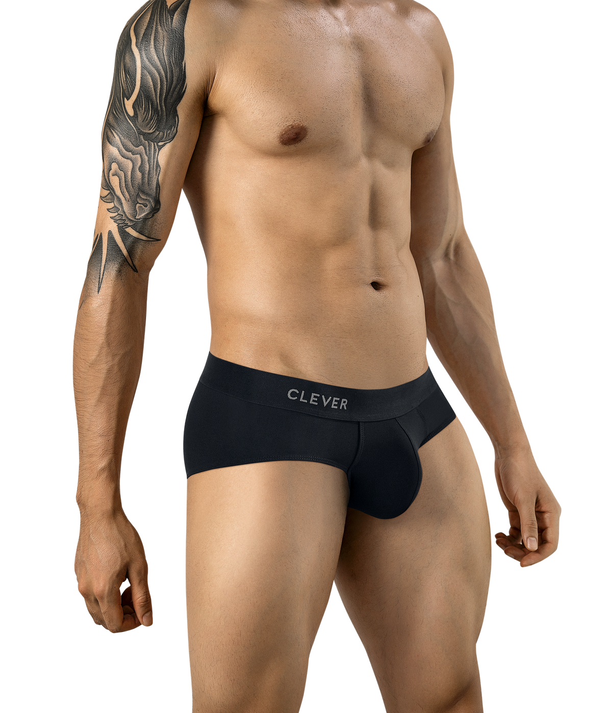 Clever Classic Match Brief - Negro