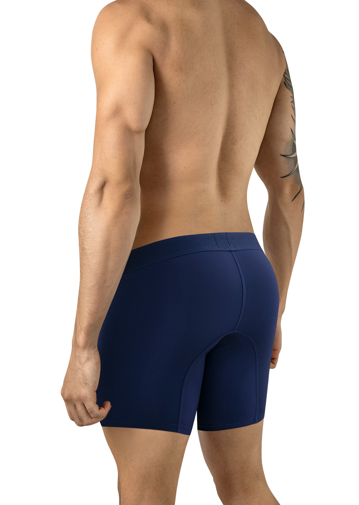 Clever Classic Match Long Boxer - Azul Oscuro