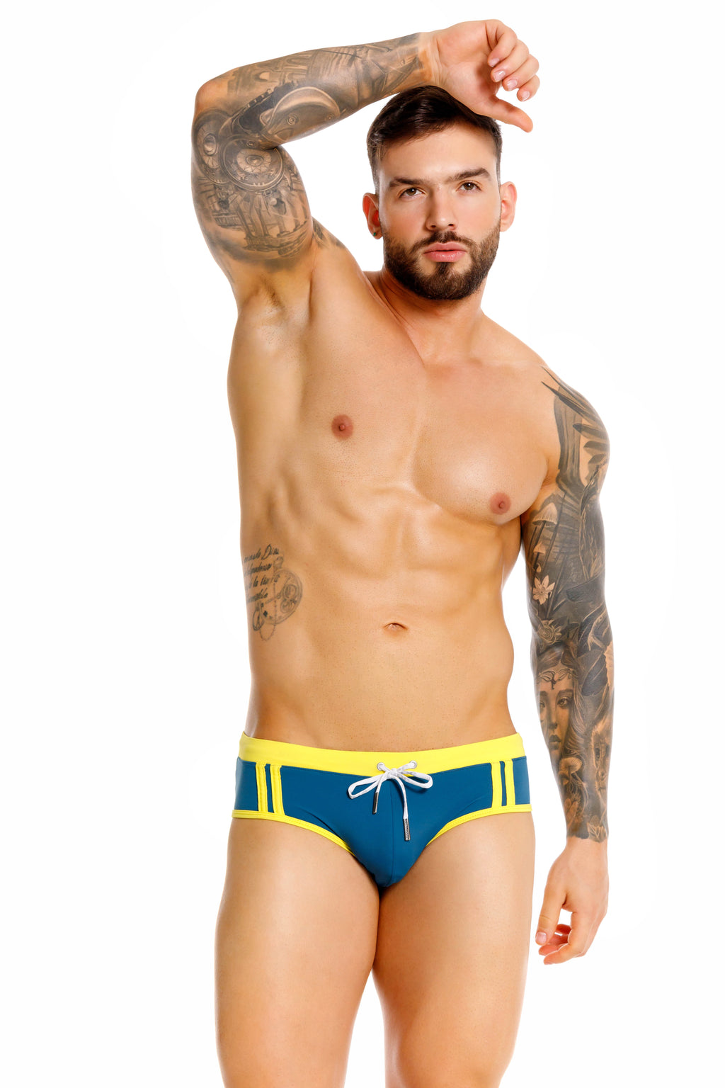Jor Malibu Brief de Baño - Petróleo