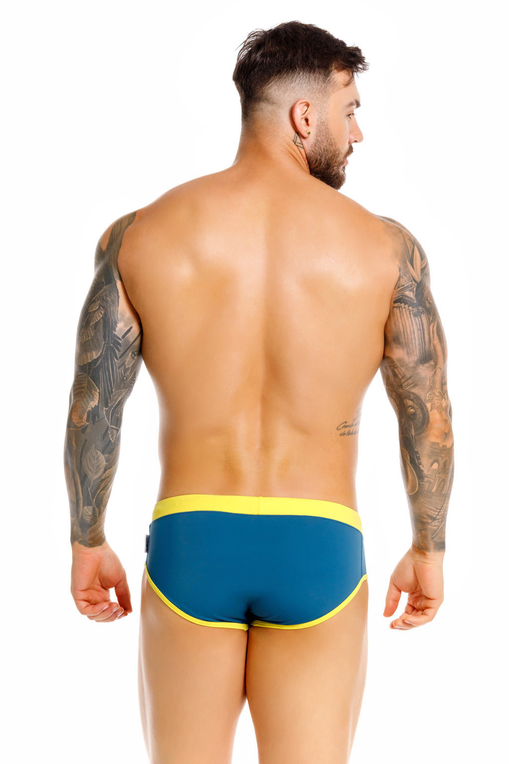Jor Malibu Brief de Baño - Petróleo