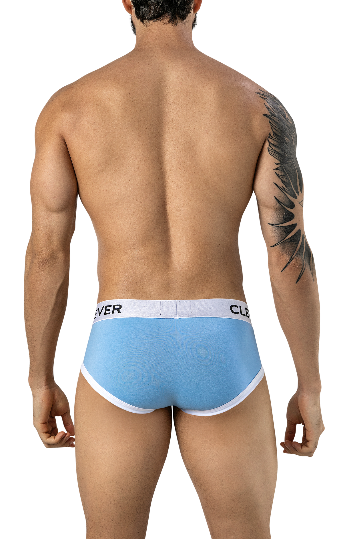 Clever Aquiles Piping Brief - Azul Claro