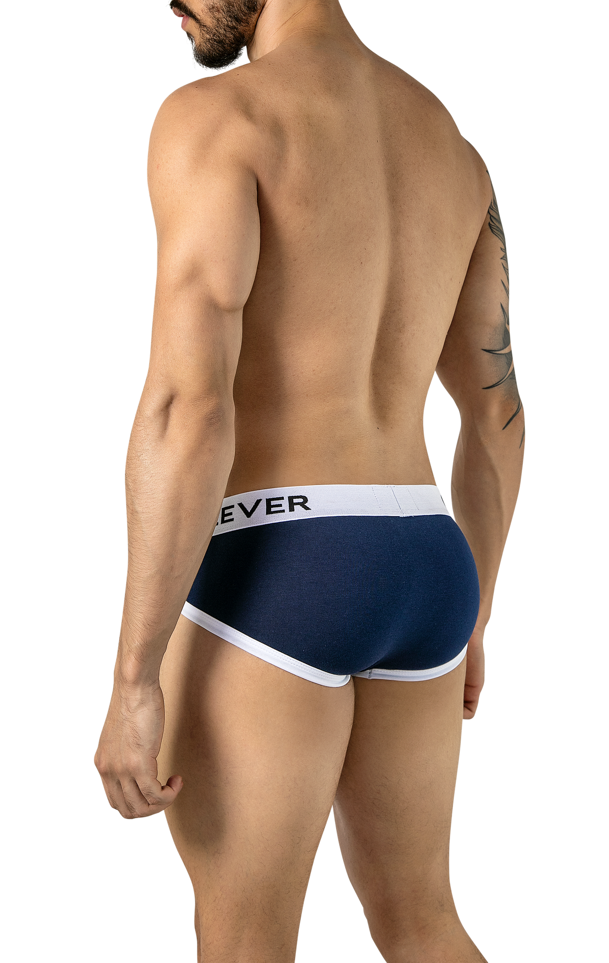 Clever Aquiles Piping Brief - Azul Oscuro