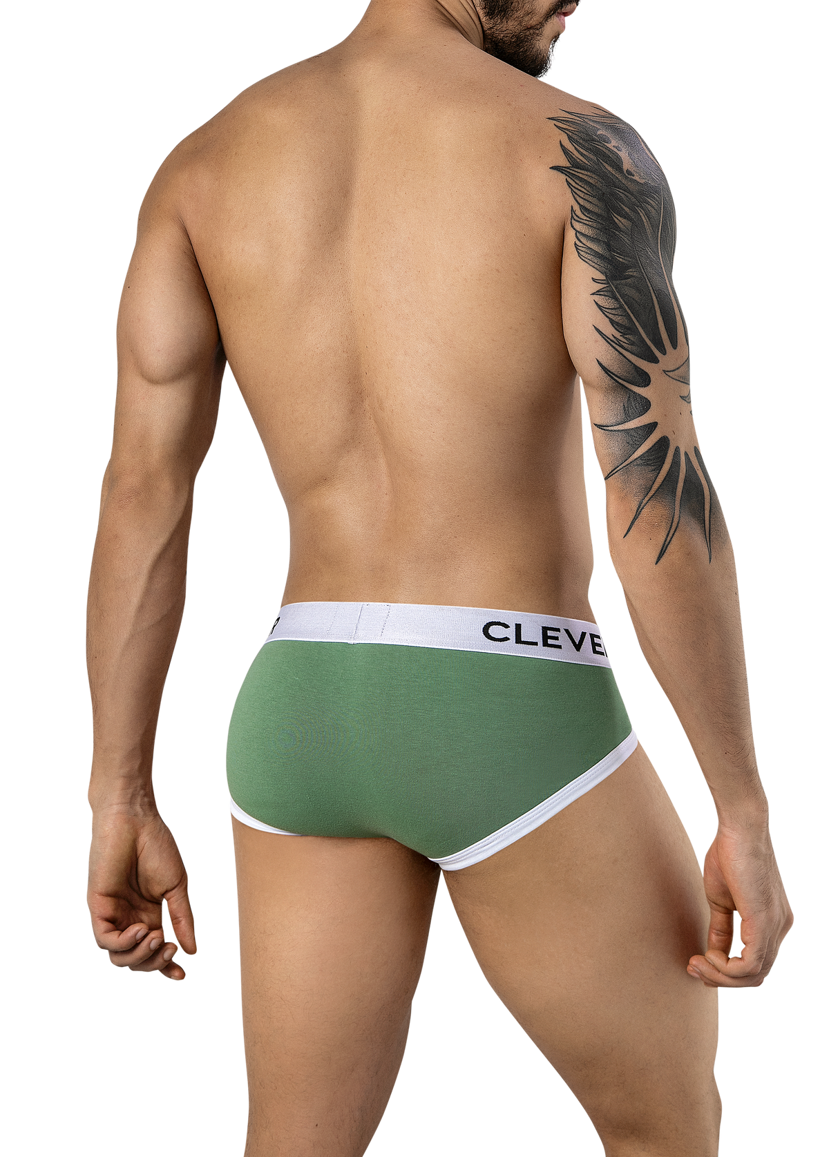 Clever Aquiles Piping Brief - Verde