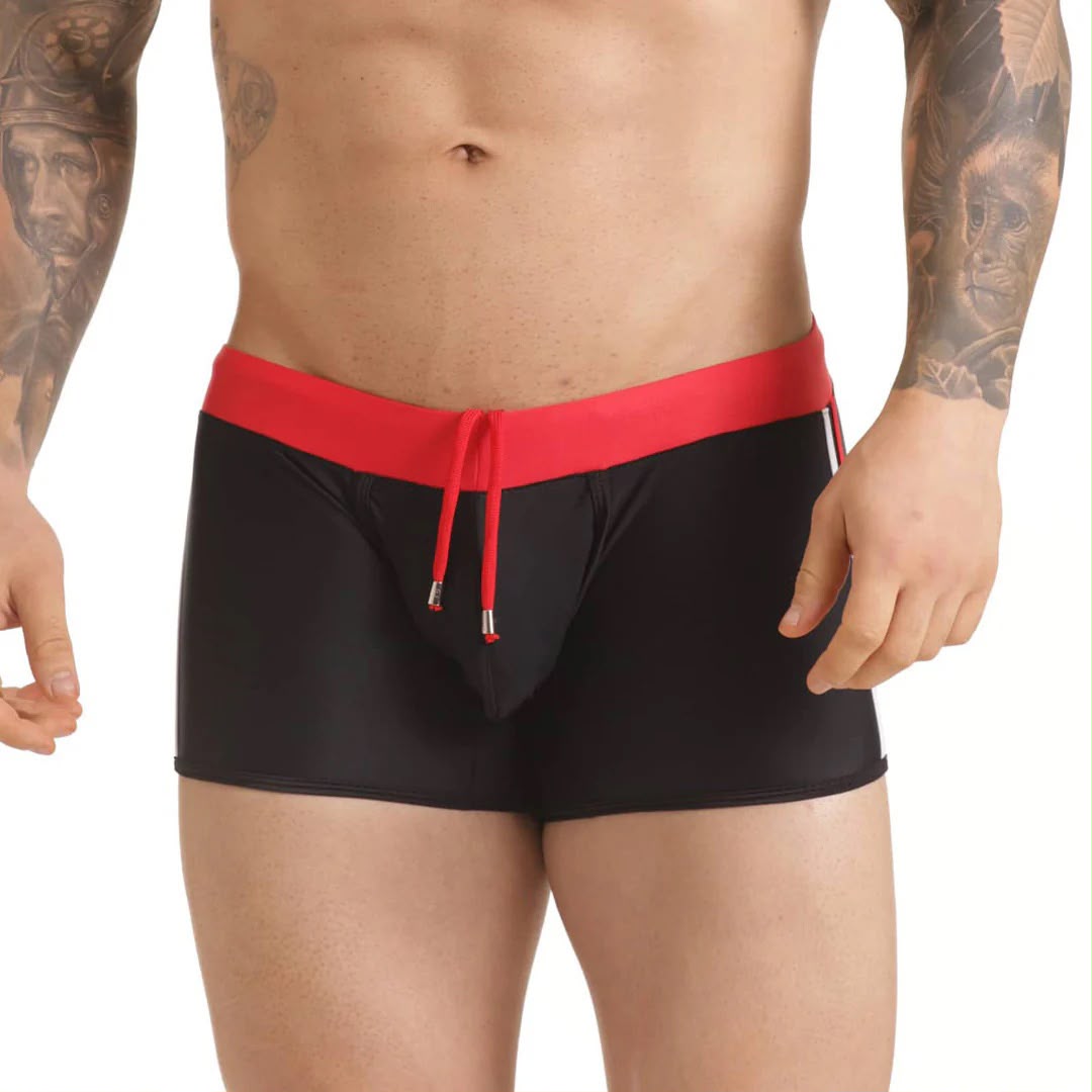 Gigo Versátil Bañador Boxer - Rojo