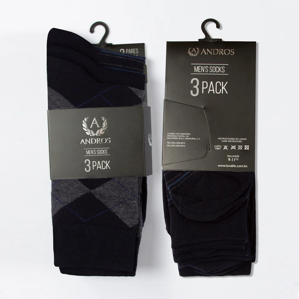 Andros Calcetines s504 - 3 Pack